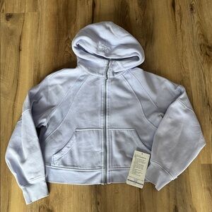 Lululemon Scuba Full-zip Hoodie Pastel Blue